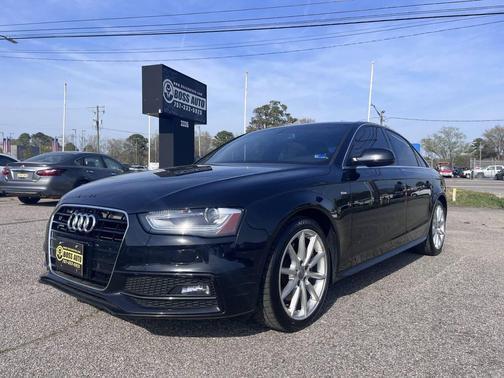 Black 2014 Audi A4 2.0T Premium Plus