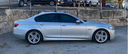 Silver 2015 BMW 550 i