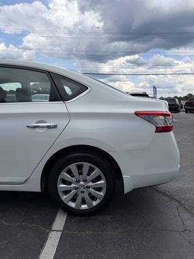 Aspen White 2015 Nissan Sentra SV