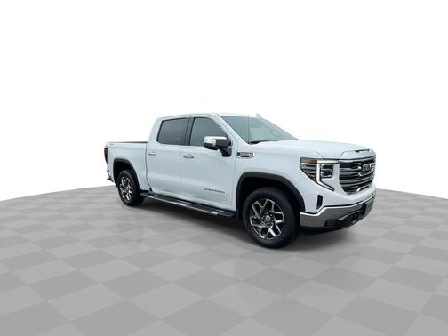Summit White 2025 GMC Sierra 1500 SLT