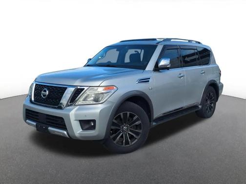 Brilliant Silver 2017 Nissan Armada Platinum