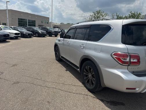 Brilliant Silver 2017 Nissan Armada Platinum