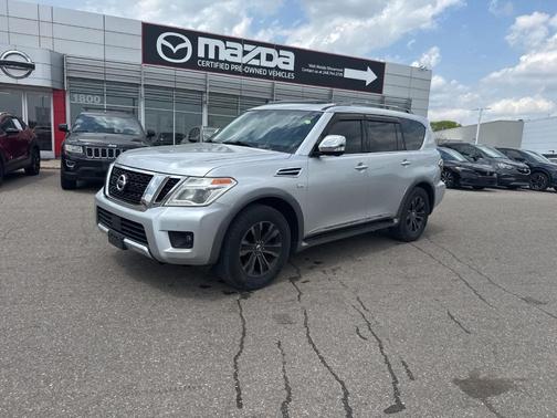 Brilliant Silver 2017 Nissan Armada Platinum