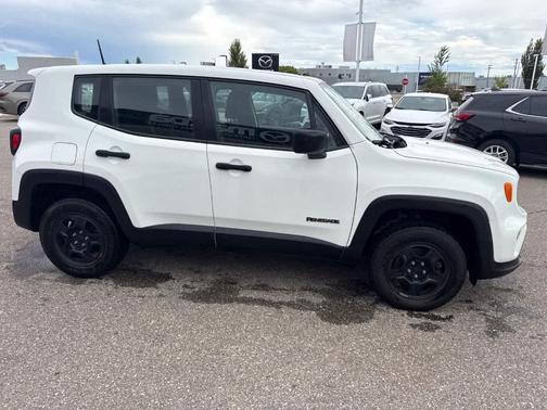 Alpine White Clearcoat 2019 Jeep Renegade Sport