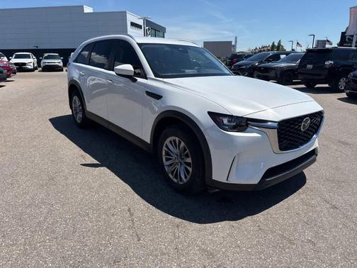 Rhodium White Metallic 2024 Mazda CX-90 3.3 Turbo Select