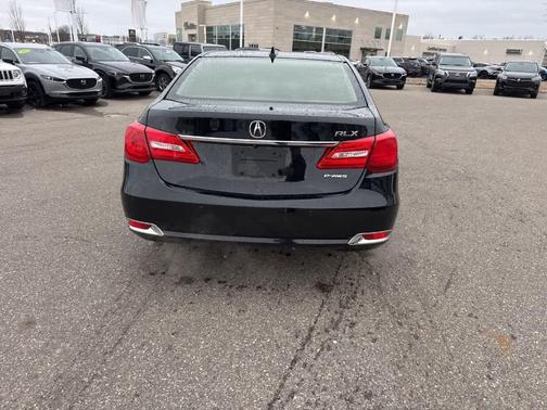 Black 2017 Acura RLX Advance Package