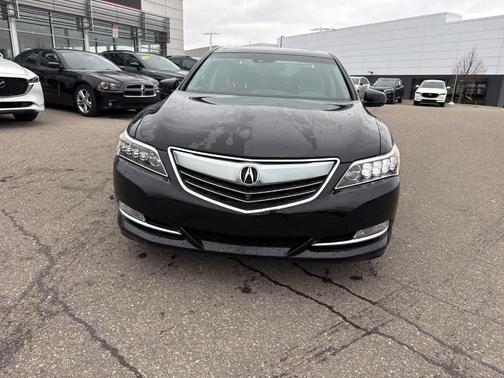 Black 2017 Acura RLX Advance Package