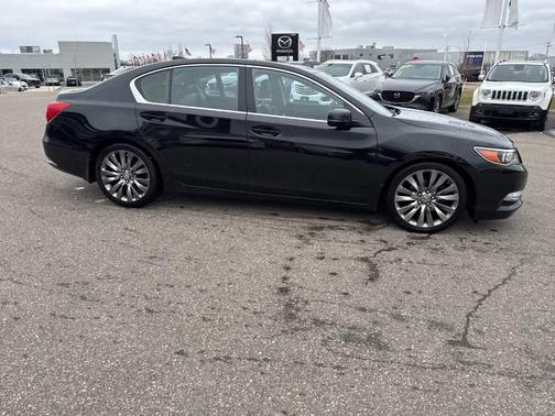 Black 2017 Acura RLX Advance Package