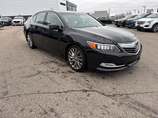 Black 2017 Acura RLX Advance Package