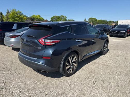Arctic Blue Metallic 2015 Nissan Murano Platinum