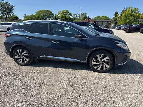 Arctic Blue Metallic 2015 Nissan Murano Platinum