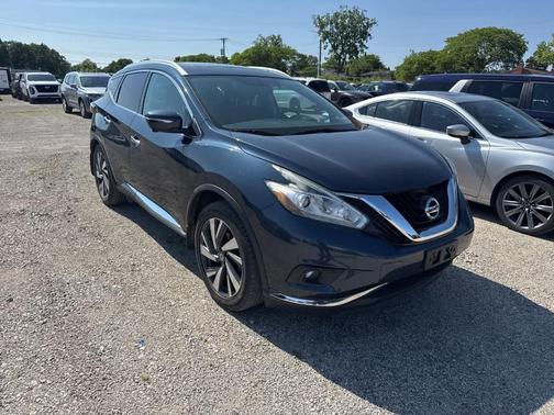 Arctic Blue Metallic 2015 Nissan Murano Platinum