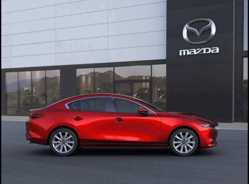 Soul Red Crystal Metallic 2026 Mazda Mazda3 FWD w/Preferred Package