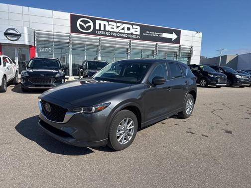 Machine Gray Metallic 2025 Mazda CX-5 2.5 S Preferred Package