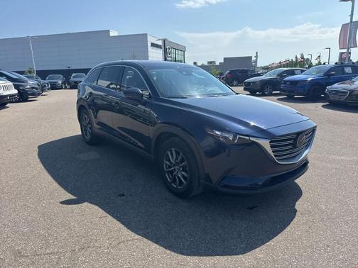 Deep Crystal Blue Mica 2021 Mazda CX-9 Touring