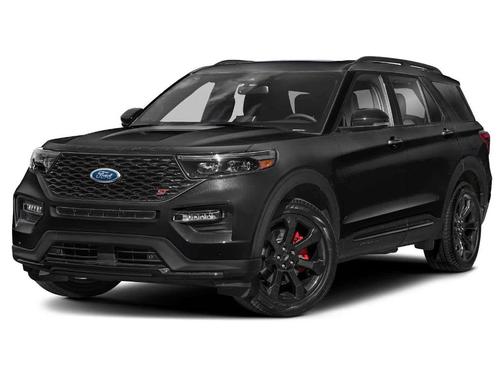 Agate Black Metallic 2023 Ford Explorer ST