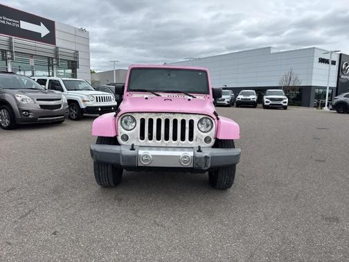 Firecracker Red 2015 Jeep Wrangler Unlimited Sahara