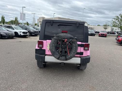 Firecracker Red 2015 Jeep Wrangler Unlimited Sahara