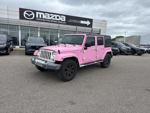 Firecracker Red 2015 Jeep Wrangler Unlimited Sahara