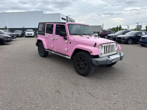 Firecracker Red 2015 Jeep Wrangler Unlimited Sahara