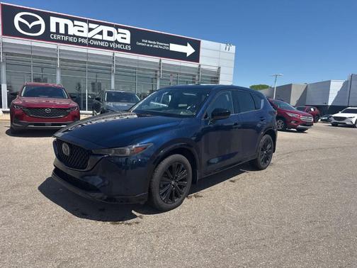 Deep Crystal Blue Mica 2024 Mazda CX-5 2.5 Turbo Premium Package