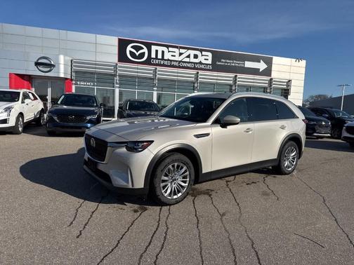 Platinum Quartz Metallic 2024 Mazda CX-90 Preferred Plus