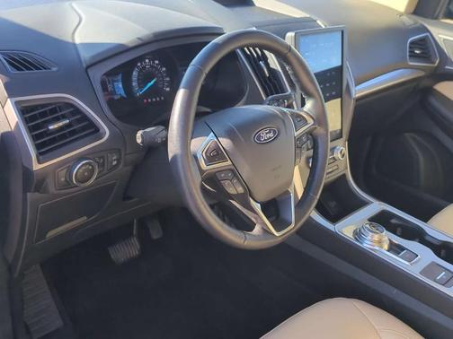 Stone Blue Metallic 2023 Ford Edge SEL