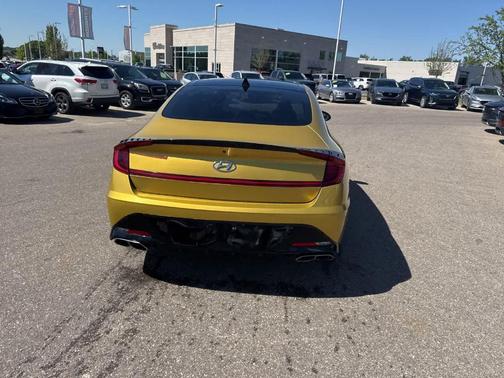 Glowing Yellow 2021 Hyundai SONATA N Line
