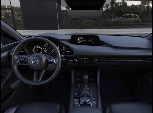 Machine Gray Metallic 2026 Mazda Mazda3 FWD w/Select Package