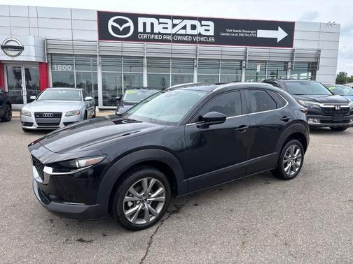 Jet Black Mica 2024 Mazda CX-30 2.5 S Preferred Package