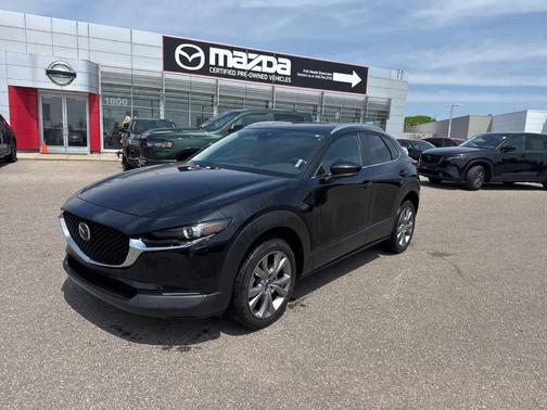 Jet Black Mica 2023 Mazda CX-30 2.5 S Preferred Package