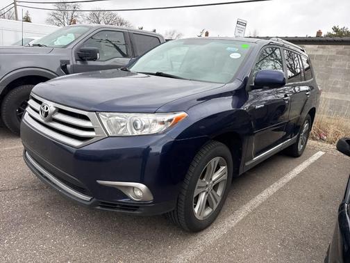 Nautical Blue Metallic 2013 Toyota Highlander Limited