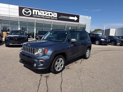 Slate Blue Pearlcoat 2020 Jeep Renegade Limited