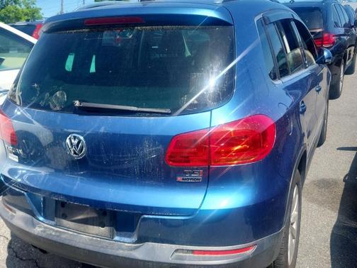 Pacific Blue 2017 Volkswagen Tiguan 2.0T Wolfsburg Edition