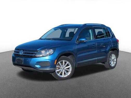 Pacific Blue 2017 Volkswagen Tiguan 2.0T Wolfsburg Edition