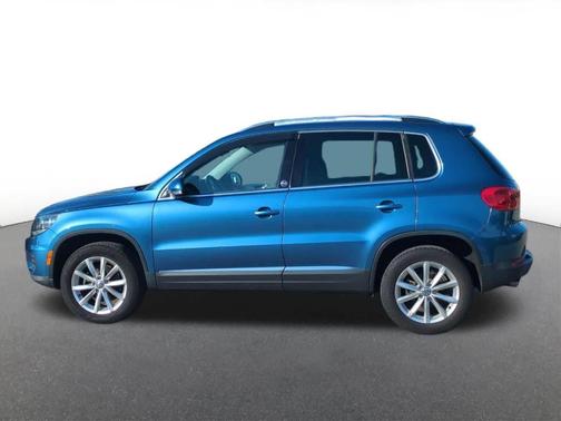 Pacific Blue 2017 Volkswagen Tiguan 2.0T Wolfsburg Edition