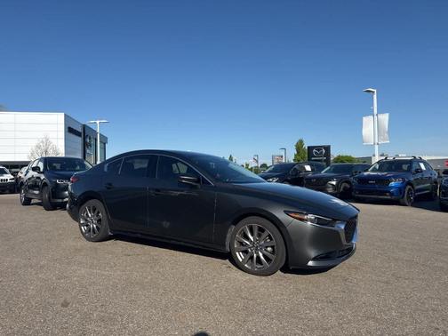 Machine Gray Metallic 2023 Mazda Mazda3 AWD w/Premium Package