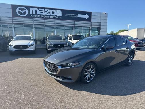 Machine Gray Metallic 2023 Mazda Mazda3 AWD w/Premium Package