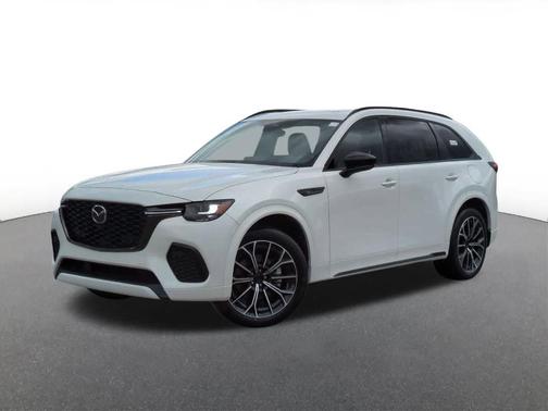 Rhodium White Premium 2026 Mazda CX-70 3.3 TURBO S PREMIUM