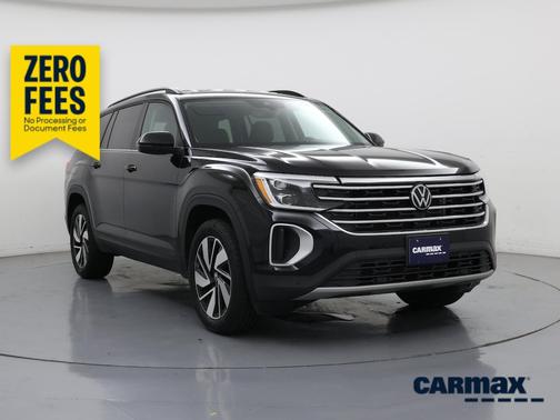 Black 2025 Volkswagen Atlas SE w/Tech