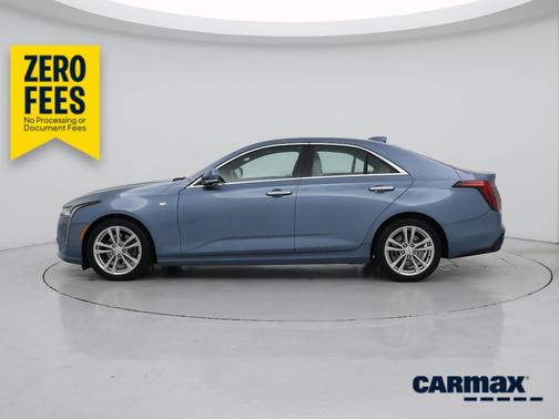 Gray 2024 Cadillac CT4 Luxury