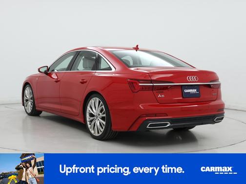 Red 2020 Audi A6 Prestige