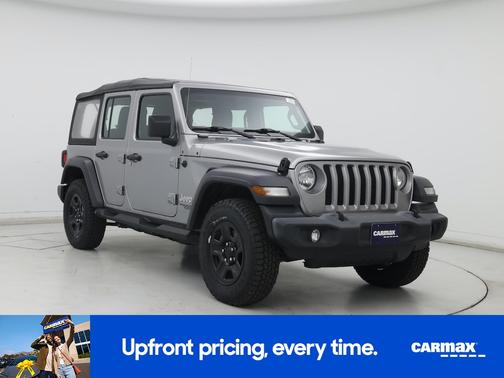Silver 2018 Jeep Wrangler All-New Unlimited Sport