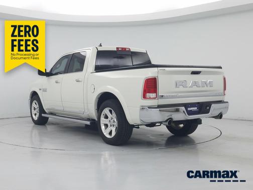 White 2016 RAM 1500 Laramie Limited