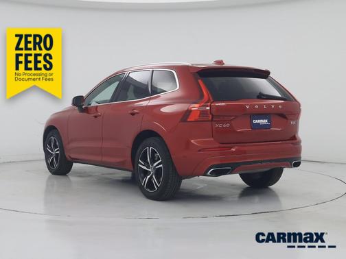 Red 2019 Volvo XC60 T6 R-Design