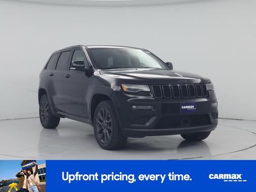 Black 2018 Jeep Grand Cherokee High Altitude