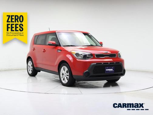 Red 2014 Kia Soul +