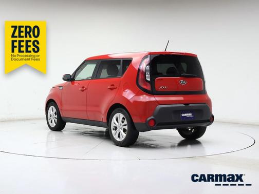 Red 2014 Kia Soul +