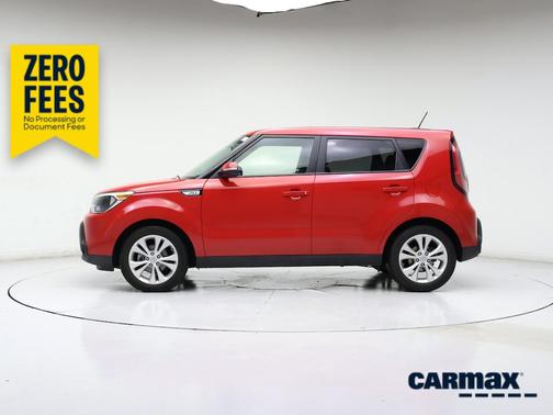 Red 2014 Kia Soul +