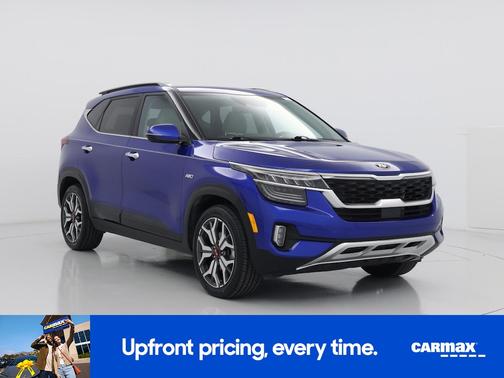 Blue 2021 Kia Seltos SX